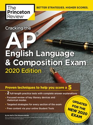 cover image of Cracking the AP English Language & Composition Exam, 2020 Edition